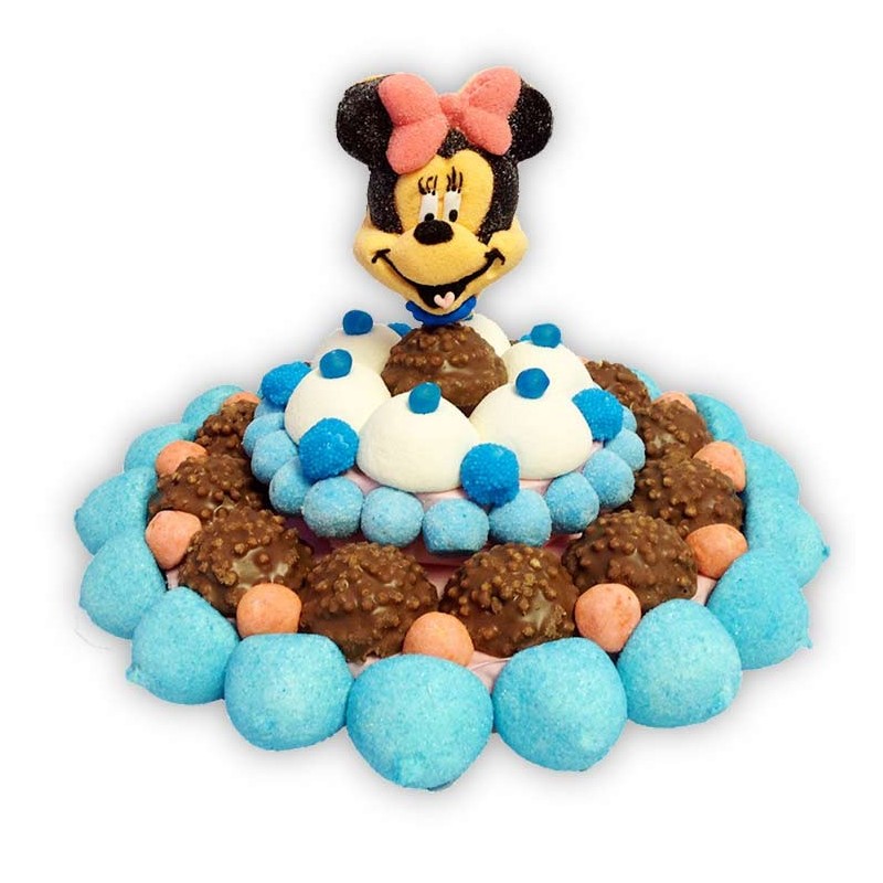 Disney cakes et bonbons fraises Mickey et Minnie Côté Profil Eaglemoss 