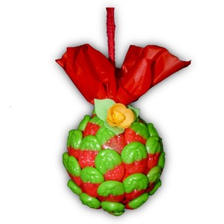 Boule de Noël - La Belle aux fraises